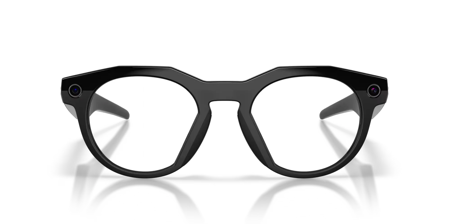 Oakley Meta HSTN Clear Lenses, Black Frame 