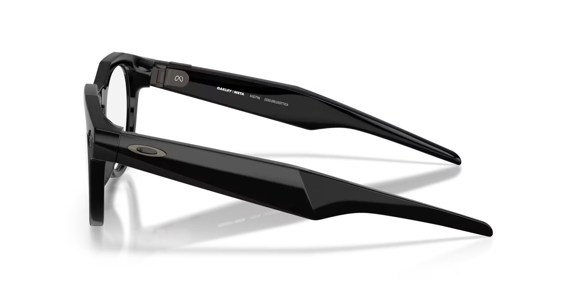 Oakley Meta HSTN Clear Lenses, Black Frame 