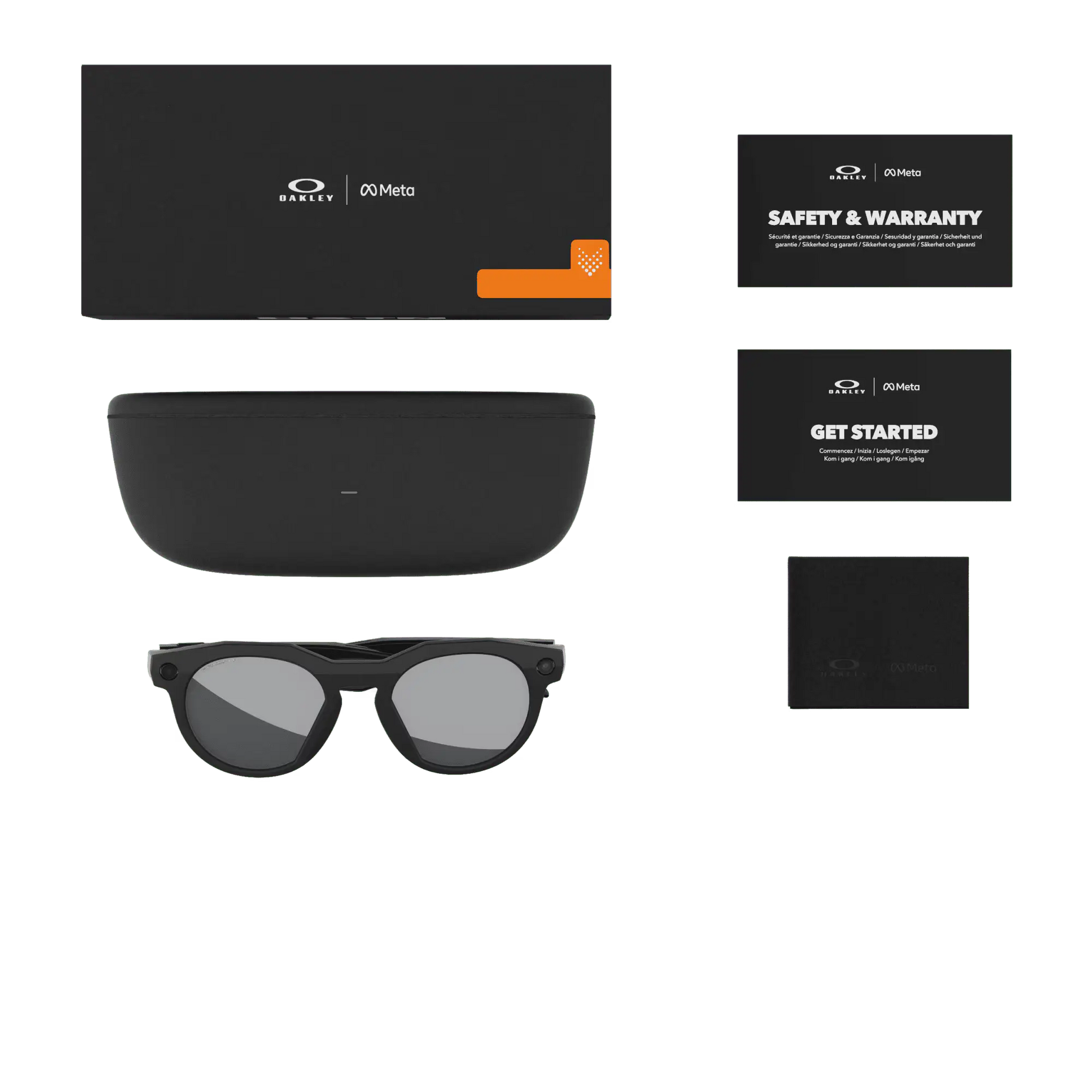 Oakley Meta HSTN Prizm Black Polarized Lenses, Black Frame 