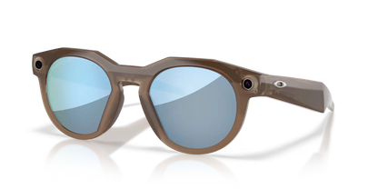 Oakley Meta HSTN Prizm Deep Water Polarized Lenses, Brown Smoke Frame 