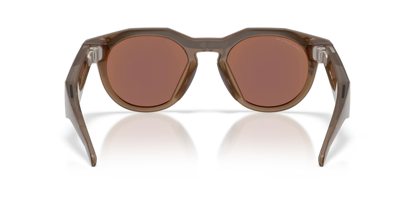 Oakley Meta HSTN Prizm Deep Water Polarized Lenses, Brown Smoke Frame 