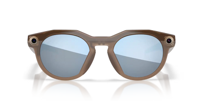 Oakley Meta HSTN Prizm Deep Water Polarized Lenses, Brown Smoke Frame 