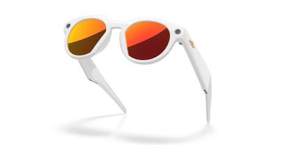 Oakley Meta HSTN Prizm Ruby Lenses, Warm Grey Frame 