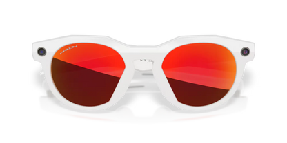 Oakley Meta HSTN Prizm Ruby Lenses, Warm Grey Frame 