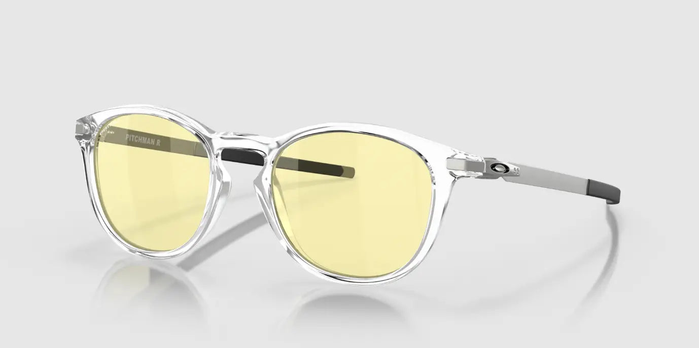 Oakley Pitchman™ R Gaming Collection Prizm Gaming Lenses,  Clear Frame 