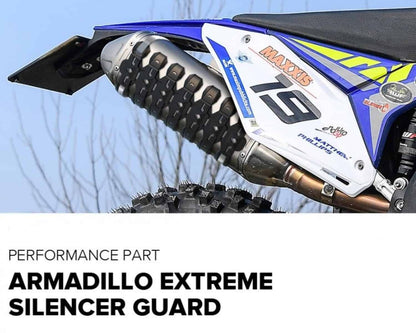 Polisport Armadillo Extreme Silencer Protector – Max Dia 130mm (Black) 