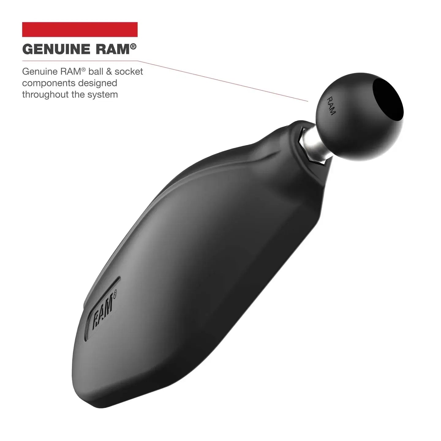 RAM® Tough-Mirror™ Mirrors with Ball 
