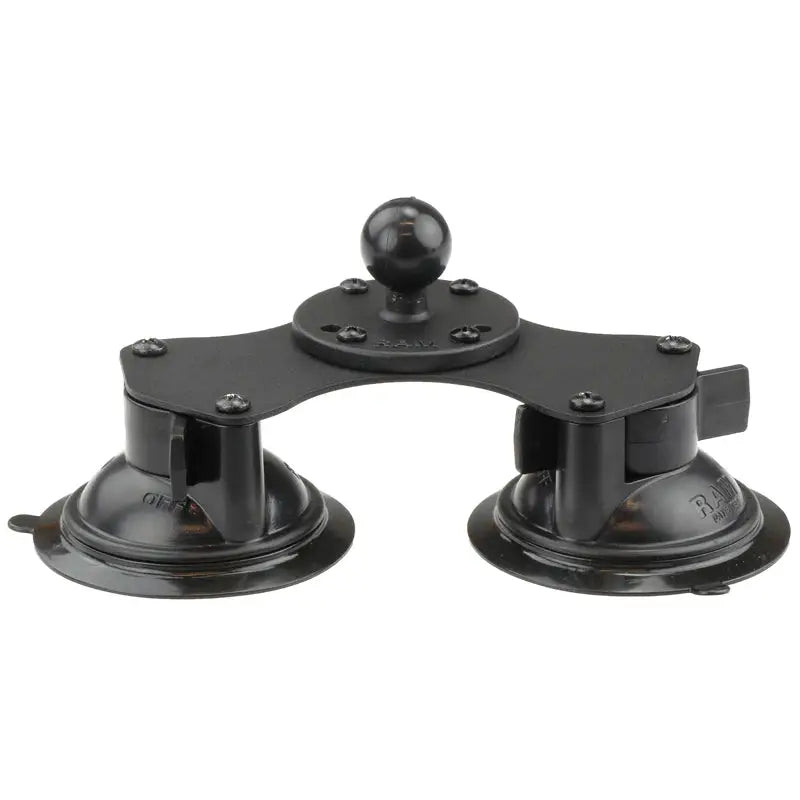 RAM® Twist-Lock™ Dual Suction Cup Base with Ball 