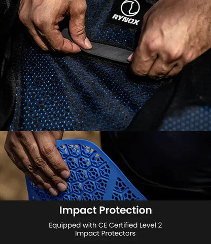 RYNOX APEX EVO JACKET - CE CERTIFIED CLASS AA 