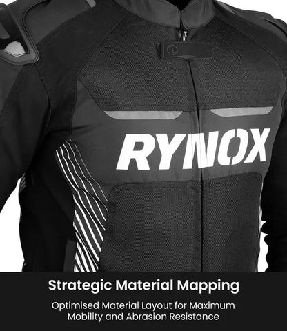RYNOX APEX EVO JACKET - CE CERTIFIED CLASS AA 