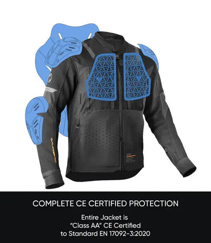 RYNOX OUTLANDER PRO JACKET – CE CERTIFIED CLASS AA 