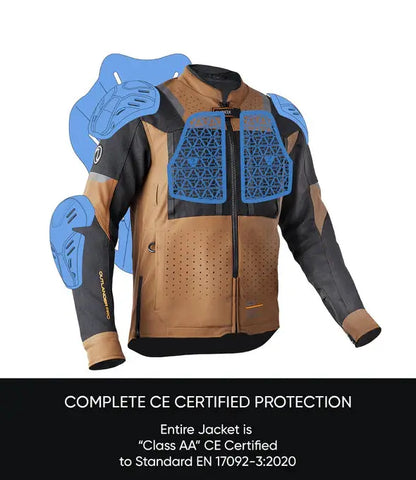 RYNOX OUTLANDER PRO JACKET – CE CERTIFIED CLASS AA 