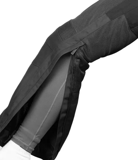 RYNOX TORNADO PRO PANTS - CE CERTIFIED CLASS A- BLACK 