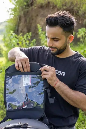 Rahgear Compack 25- 100% Waterproof Tail Bag 