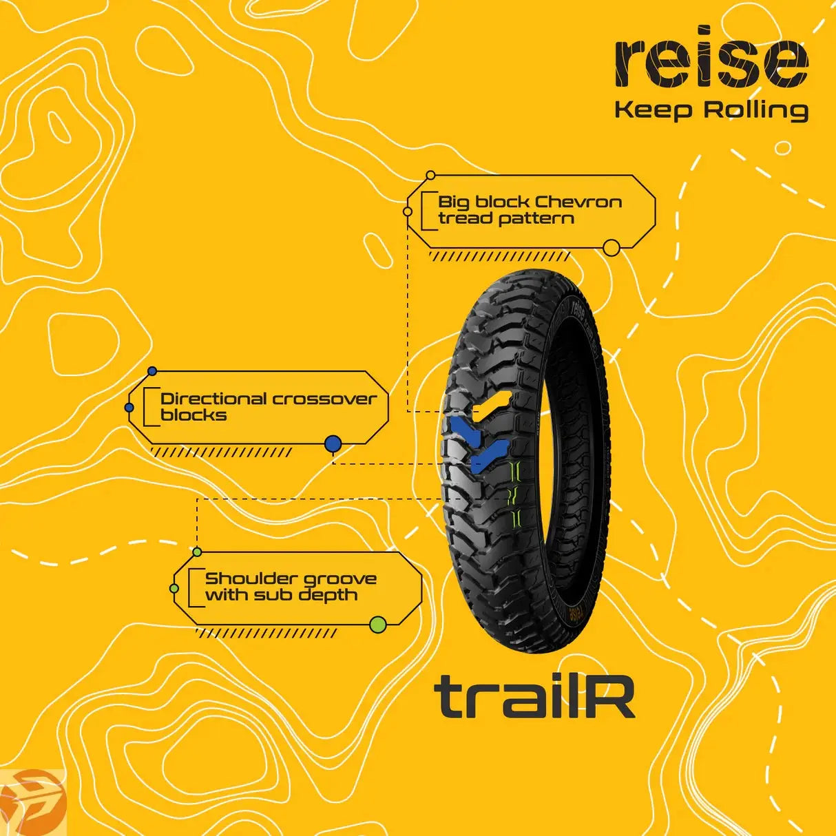 ReiseMoto - Trail R 50-01 Tyre 