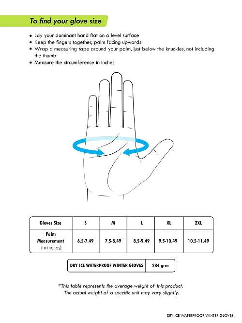 Rynox Dry Ice Motorsport Gloves (Winter) 