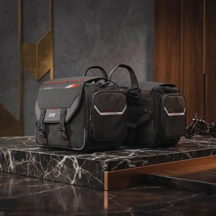 Rynox  Waterproof Optimus Saddlebags 75L 