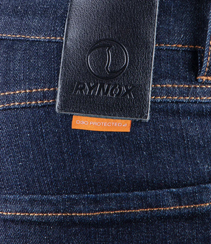 Rynox Downtown Pro Motorcycle Riding Denim (Indigo Blue) Rynox