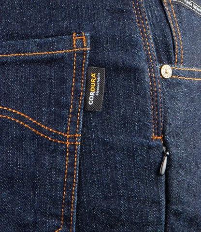 Rynox Downtown Pro Motorcycle Riding Denim (Indigo Blue) Rynox