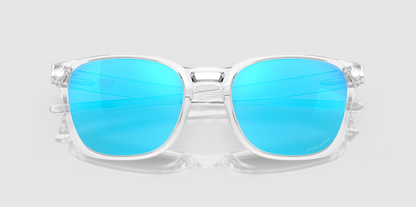 Oakley Ojector Prizm Sapphire Lenses,  Polished Clear Frame Oakley