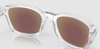 Oakley Ojector Prizm Sapphire Lenses,  Polished Clear Frame Oakley