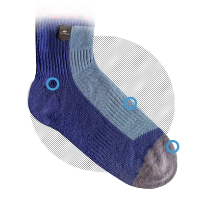 Sealskinz Scoulton Waterproof Warm Weather Mid Lenght with Hydrostop Socks 