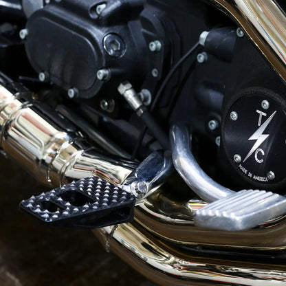 Thrashin supply co. P-54 Extra Grip Footpegs For Harley Softail 2018-2026