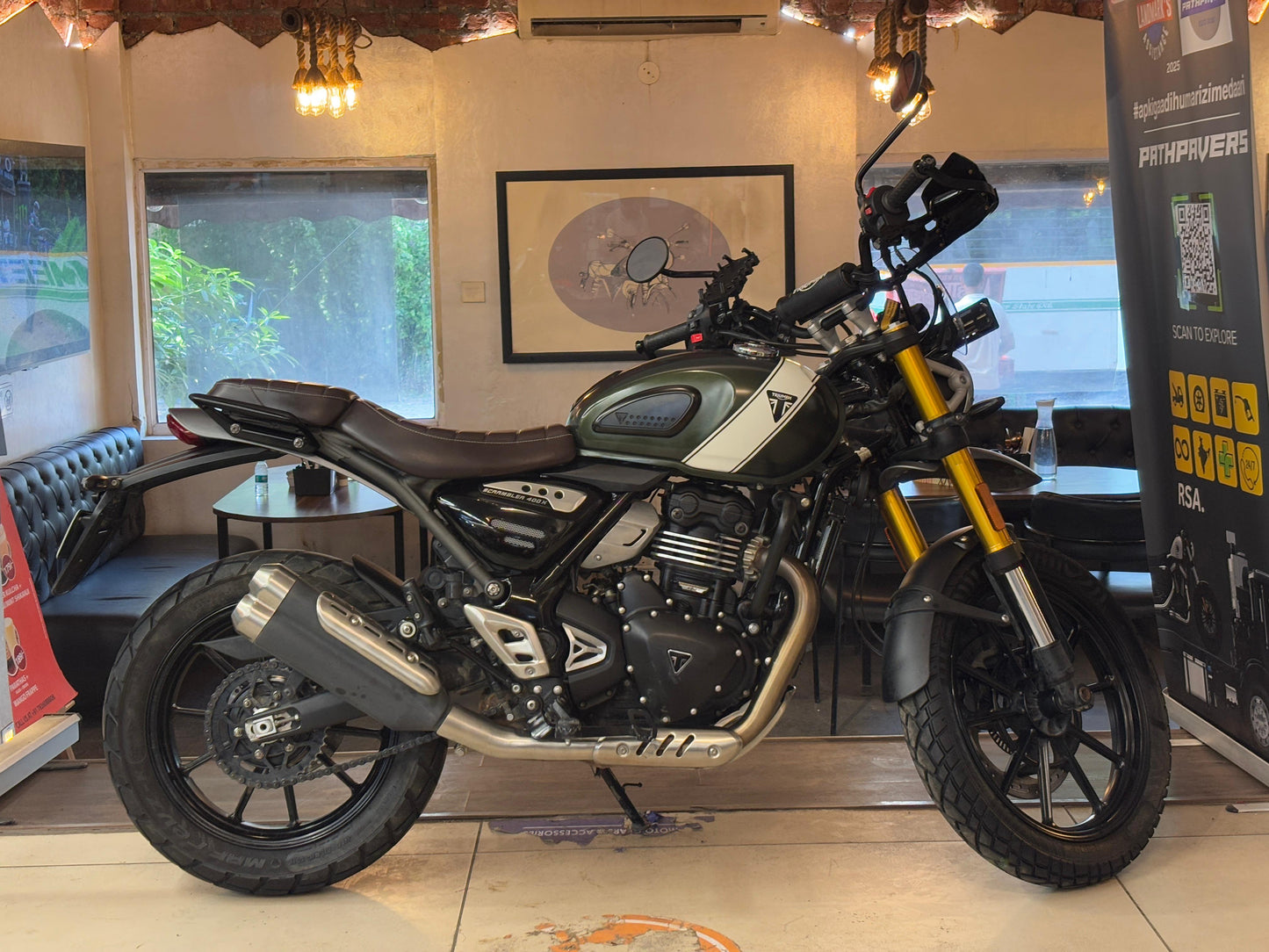 Triumph Scrambler 400 X (2023 - DL REGISTERED) FOR SALE