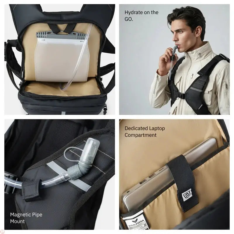 Vantora Prime Hydration Backpack 25L (With Bladder) 