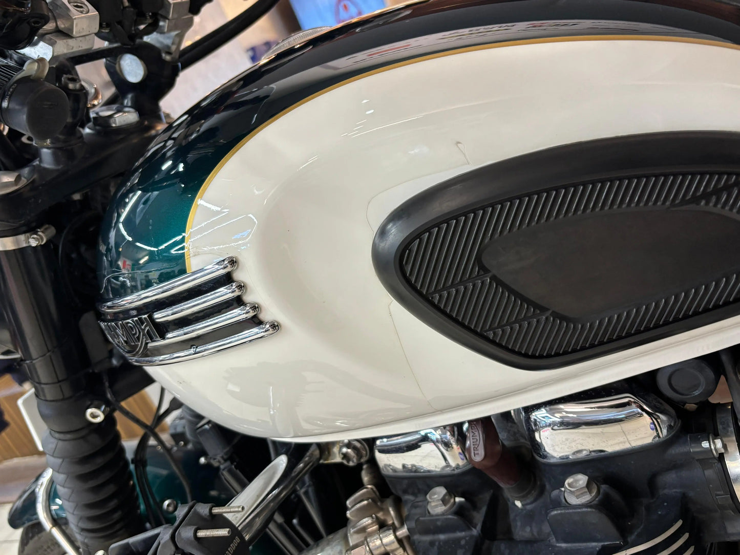 Triumph Bonneville T120 2019 (JHARKHAND REGISTERED) FOR SALE Pathpavers Garage