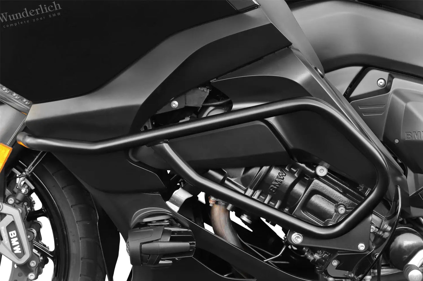 Wunderlich Engine Protection Bar Set For BMW K1600B / GT / GTL (Black) 