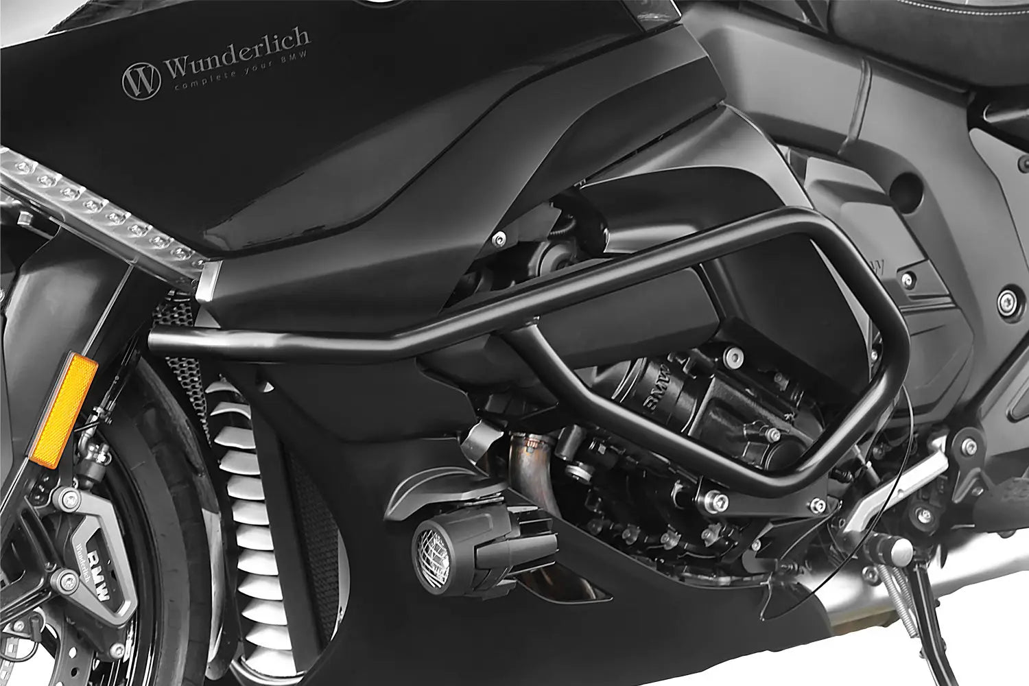 Wunderlich Engine Protection Bar Set For BMW K1600B / GT / GTL (Black) 