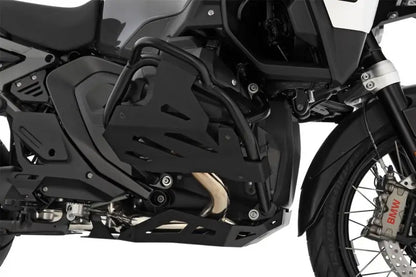 Wunderlich cylinder head protection for original engine protection bar R 1300 GS and GS Adventure - Set - black 