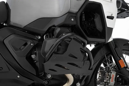 Wunderlich cylinder head protection for original engine protection bar R 1300 GS and GS Adventure - Set - black 