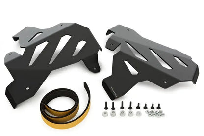 Wunderlich cylinder head protection for original engine protection bar R 1300 GS and GS Adventure - Set - black 