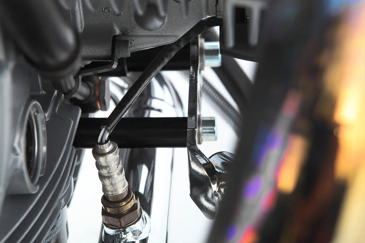 Wunderlich widening kit for engine protection bar R nineT 