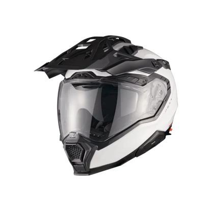 Nexx X. WED3 Plain White Pearl Adventure Helmet NEXX