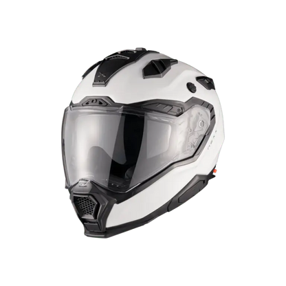 Nexx X. WED3 Plain White Pearl Adventure Helmet NEXX