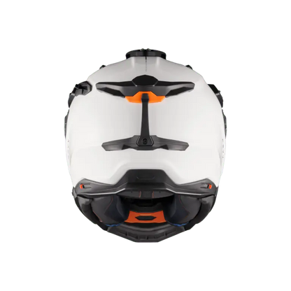 Nexx X. WED3 Plain White Pearl Adventure Helmet NEXX