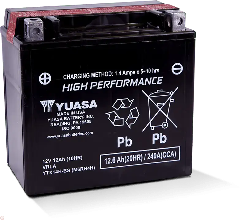 YUASA YTX14H-BS BATTERY 
