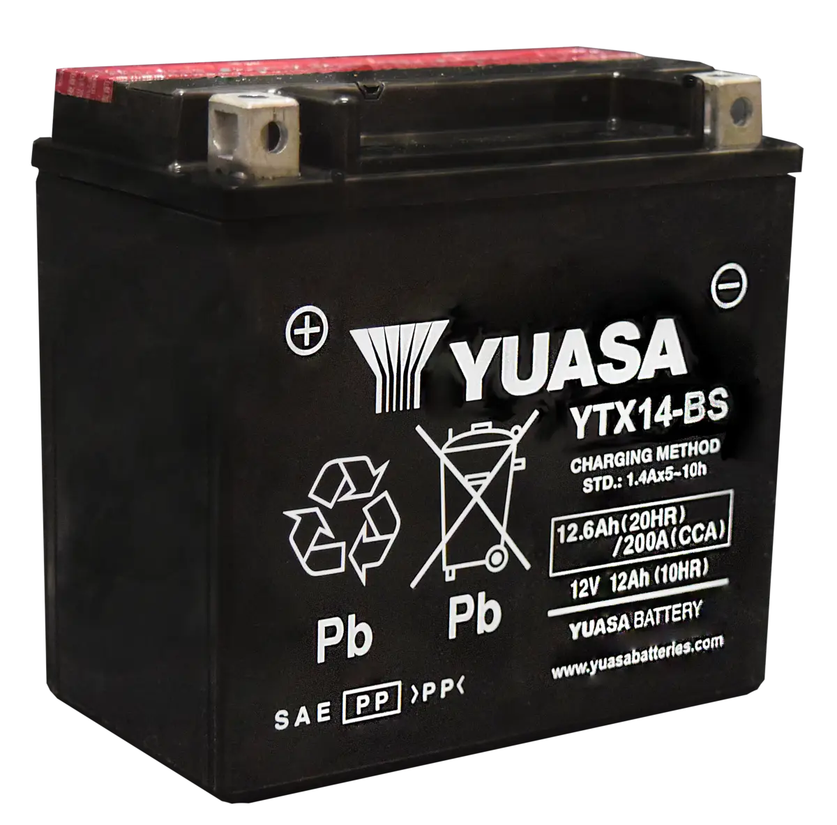 Yuasa YTX14-BS Battery 