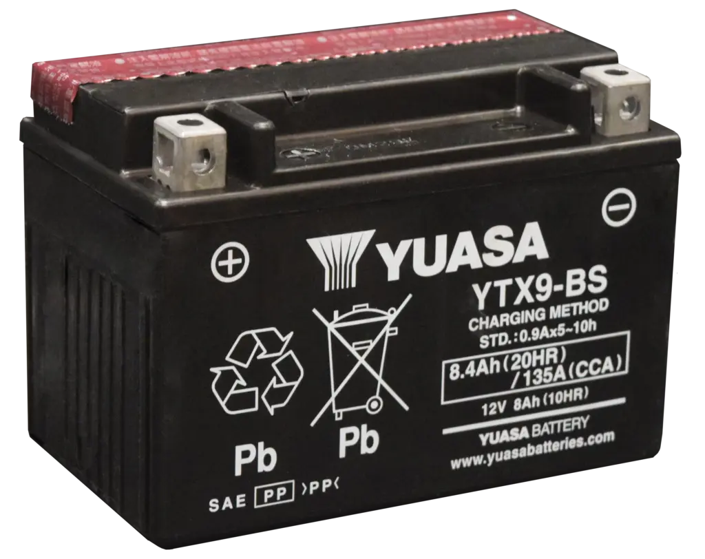 Yuasa YTX9-BS Battery Yuasa