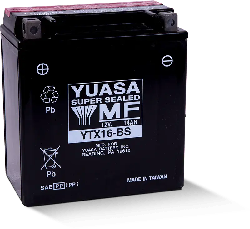 Yuasa YTX16-BS Battery Yuasa