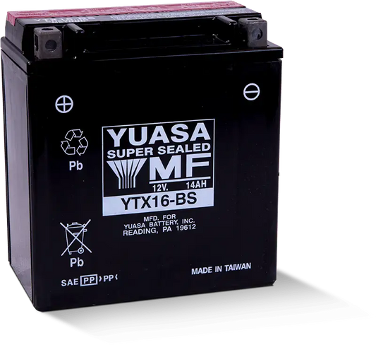 Yuasa YTX16-BS Battery Yuasa