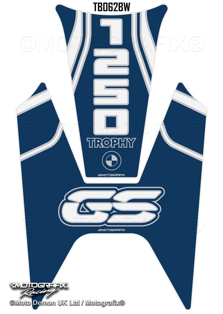 MotoGrafix Tank Pad For BMW R1250GS Trophy (2022-23) Motografix