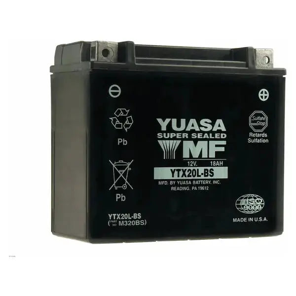 Yuasa YTX20L-BS AGM Battery Yuasa