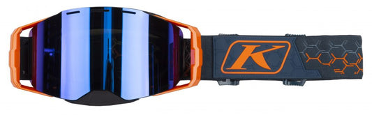 Klim Edge Off-Road Goggle - Hex Striking Petrol Smoke Blue Mirror klim
