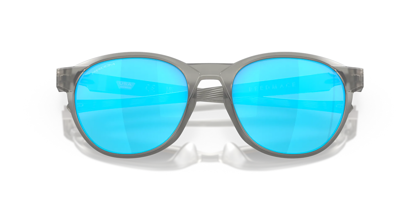 Oakley Reedmace Prizm Sapphire Lenses,  Matte Grey Ink Frame Oakley