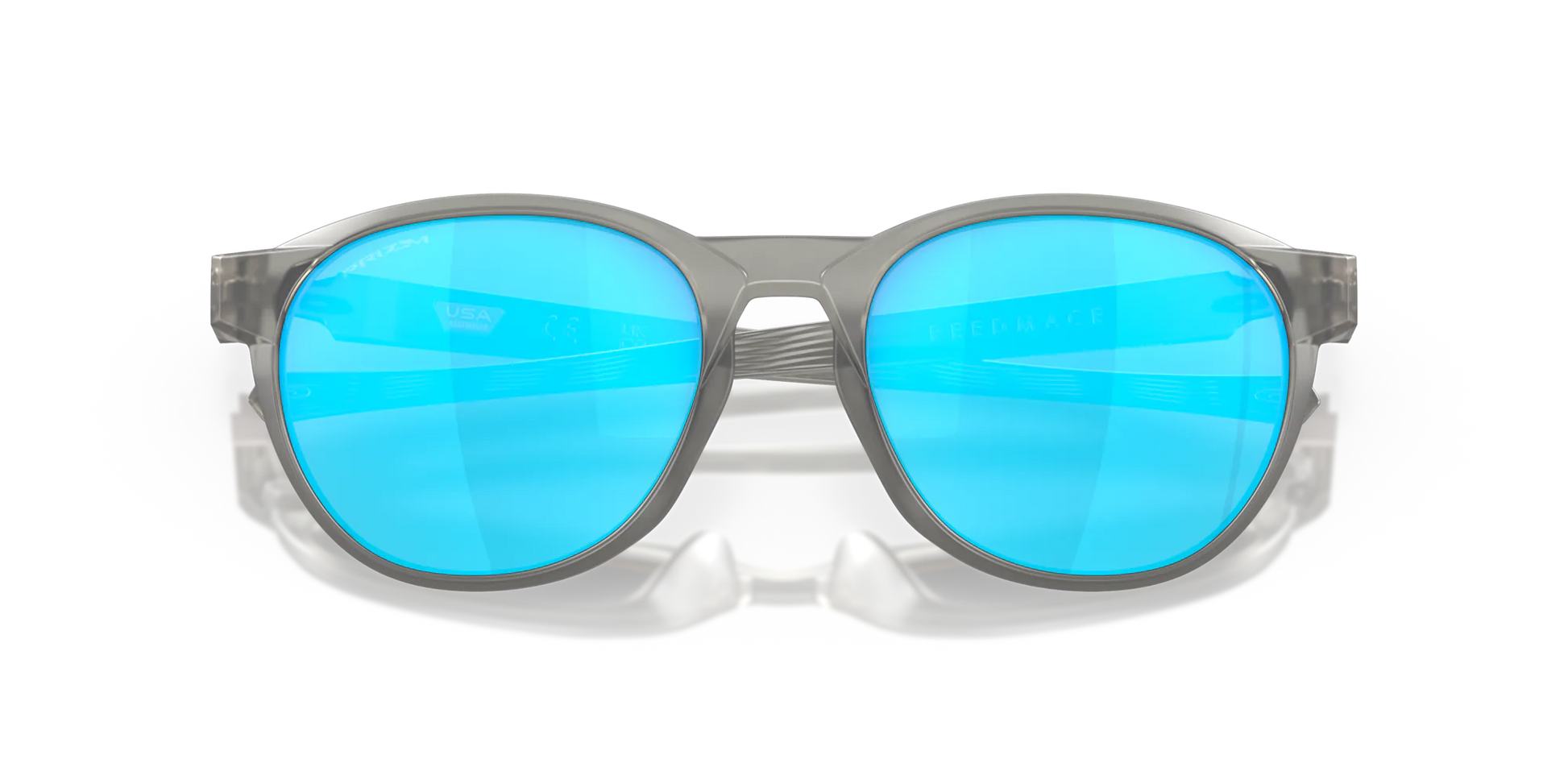 Oakley Reedmace Prizm Sapphire Lenses,  Matte Grey Ink Frame Oakley