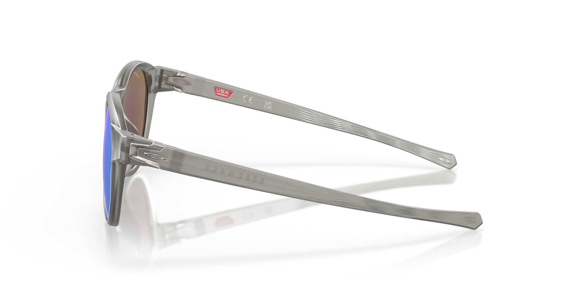 Oakley Reedmace Prizm Sapphire Lenses,  Matte Grey Ink Frame Oakley